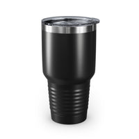 Load image into Gallery viewer, Funny Computer support specialist Black Stainless Steel Tumbler - My Level of Sarcasm Travel Mug - Birthday Gifts For Coworkers, Colleagues, Men, Women, Mom, Dad
