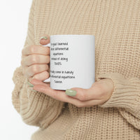 Load image into Gallery viewer, Funny Tax Coffee Mug - I&#39;m glad I learned about differential equations instead of doing Taxes - Gag Gift For Tax Accountant Season Preparer
