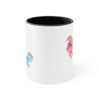 Load image into Gallery viewer, Illinois Kentucky Gifts | Long Distance State Two Tone Coffee Mug | State to State | Away From Home Family | Moving Away Mug
