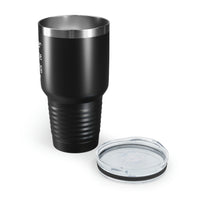 Load image into Gallery viewer, Proud Gifts Dad 30oz Tumbler, Father Of The Fucking Year, Black Insulated Cup For Father From Daughter Son
