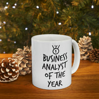 Load image into Gallery viewer, Business Analyst Gifts - Business Analyst Of The Year White Coffee Mug, Tea Cup
