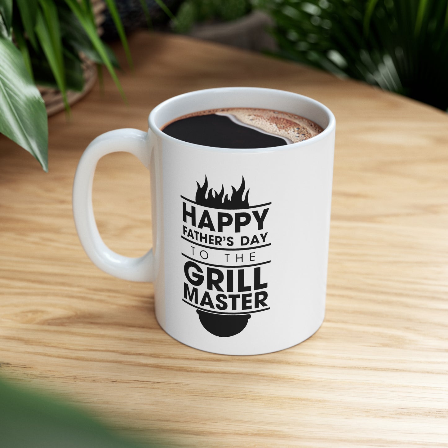 Happy Father’s Day to the Grill Master Mug - Father’s Day Gift From Daughter Ceramic Coffee Cup