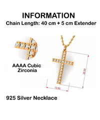 Load image into Gallery viewer, Birthday Card For Daughter in law, Crystal Gold Cross Necklace, To My Daughter in law Necklace from Mother in law, Future Daughter in Law Wedding Gifts
