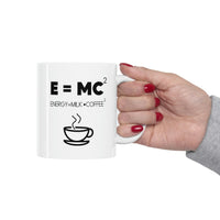 Load image into Gallery viewer, Funny Math Teacher Mug - E=Mc2 11oz White Coffee Mug, Tea Cup Best Gifts For Math Teacher
