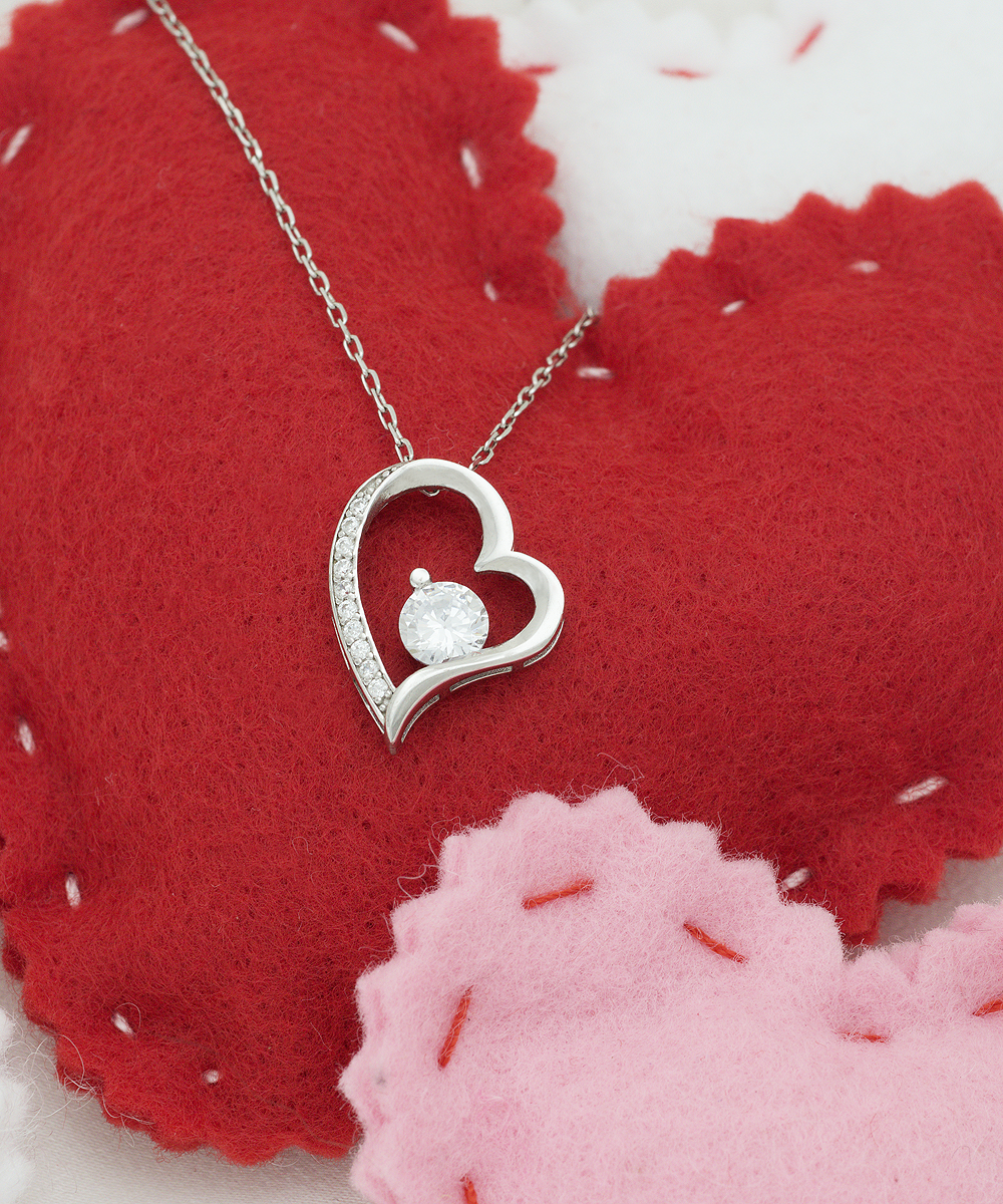 Birthday Card For Daughter in law, Solitaire Crystal Necklace, To My Daughter in law Necklace from Mother in law, Future Daughter in Law Wedding Gifts
