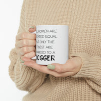 Load image into Gallery viewer, All Women Are Created Equal But Only The Finest Are Married To A Logger - Funny Logger Wife 11oz Coffee Mug - Best Inspirational Gifts For Men and Women

