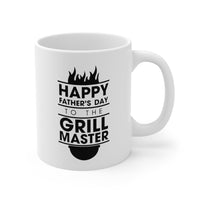 Load image into Gallery viewer, Happy Father’s Day to the Grill Master Mug - Father’s Day Gift From Daughter Ceramic Coffee Cup
