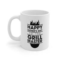 Load image into Gallery viewer, Happy Father’s Day to the Grill Master Mug - Father’s Day Gift From Daughter Ceramic Coffee Cup
