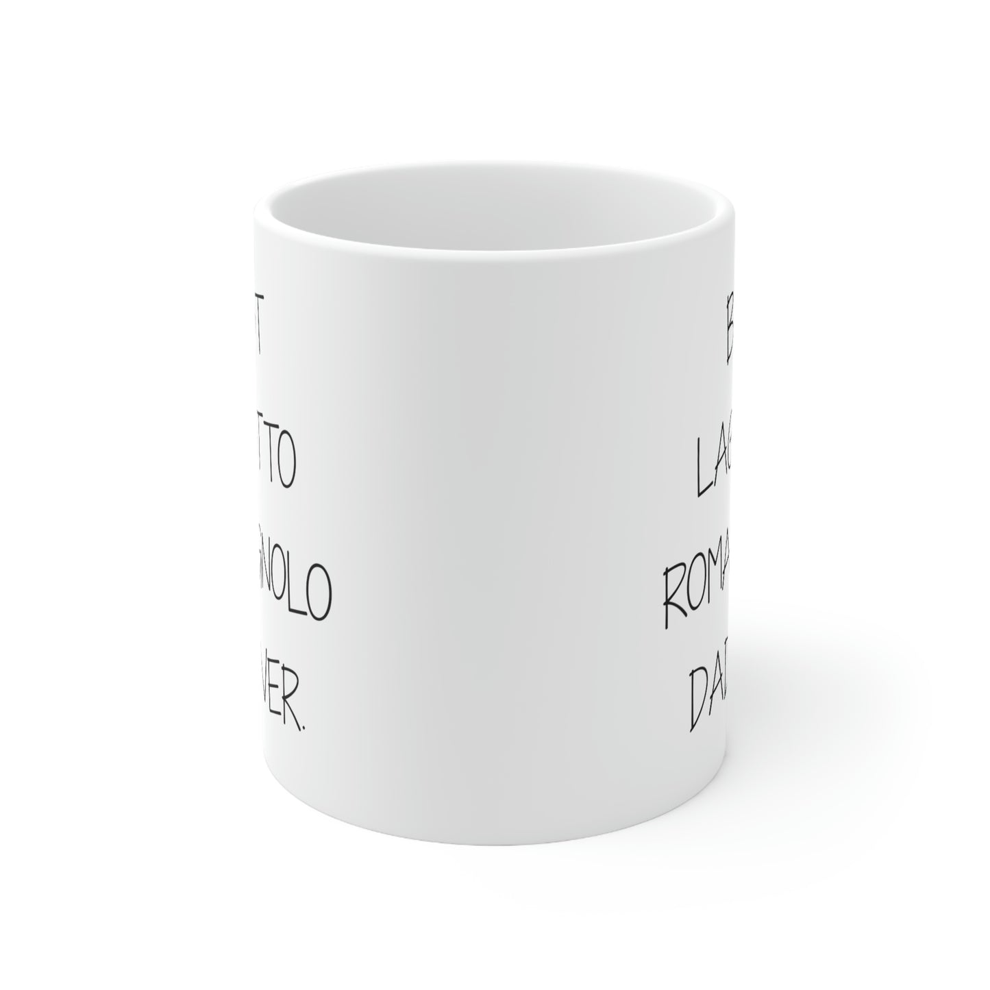 Funny Lagotto Romagnolo Dad 11oz Coffee Mug - Best Lagotto Romagnolo Dad Ever. - Best Inspirational Gifts For Dog Lover