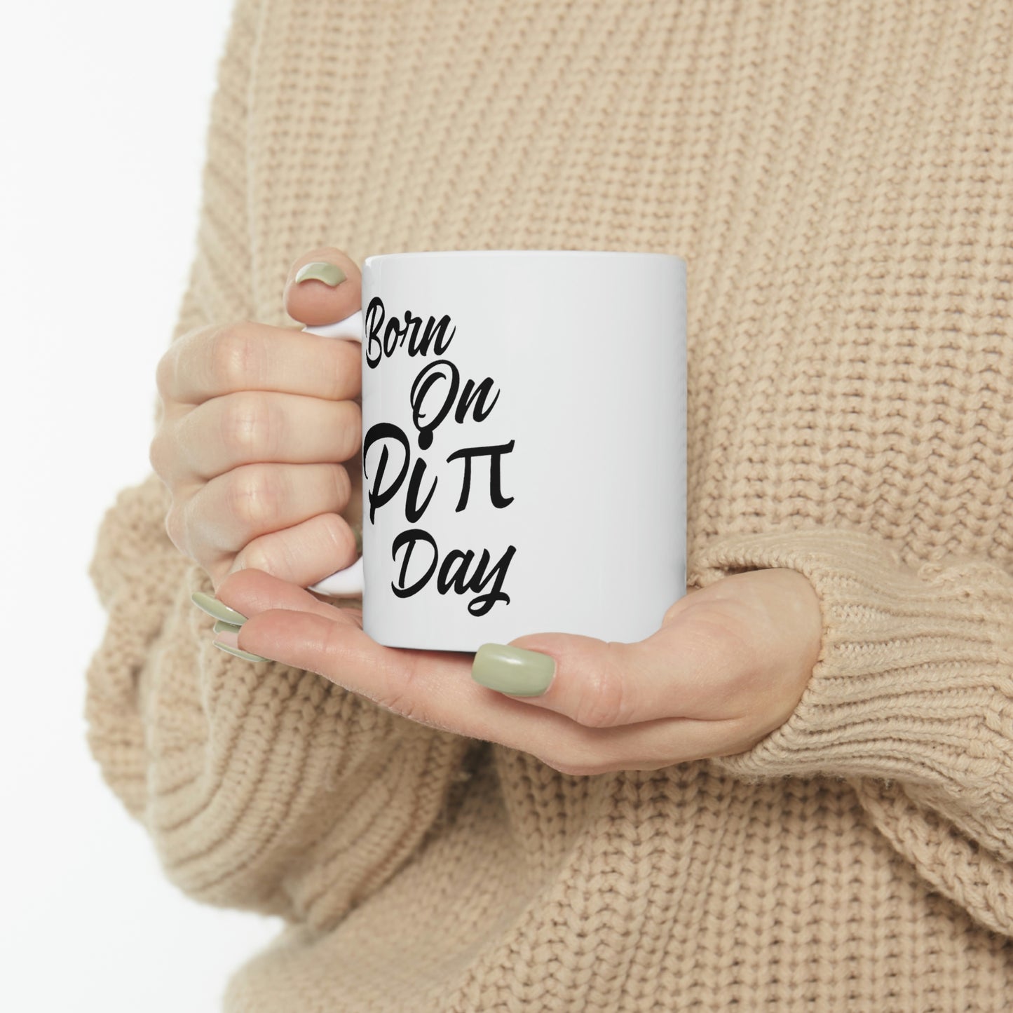 Pi Math Gifts - Funny Coffee Mug - Born On Pi Day - For Men Women