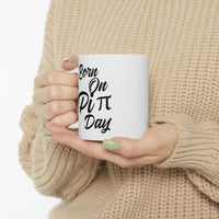 Load image into Gallery viewer, Pi Math Gifts - Funny Coffee Mug - Born On Pi Day - For Men Women
