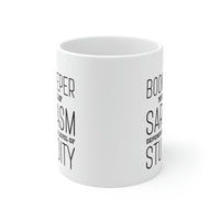 Load image into Gallery viewer, Bookkeeper Coffee Mug - My Level Of Sarcasm - Unique Funny Inspirational Gift for Men and Women
