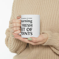 Load image into Gallery viewer, Keto Diet Coffee Mug - I love waking up to a fresh set of points Cup - Fun Gifts for Dieting Men Women
