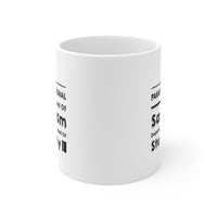 Load image into Gallery viewer, Funny Paraprofessional Coffee Mug - My Level Of Sarcasm Cup - Unique Birthday Gifts for Mom and Dad
