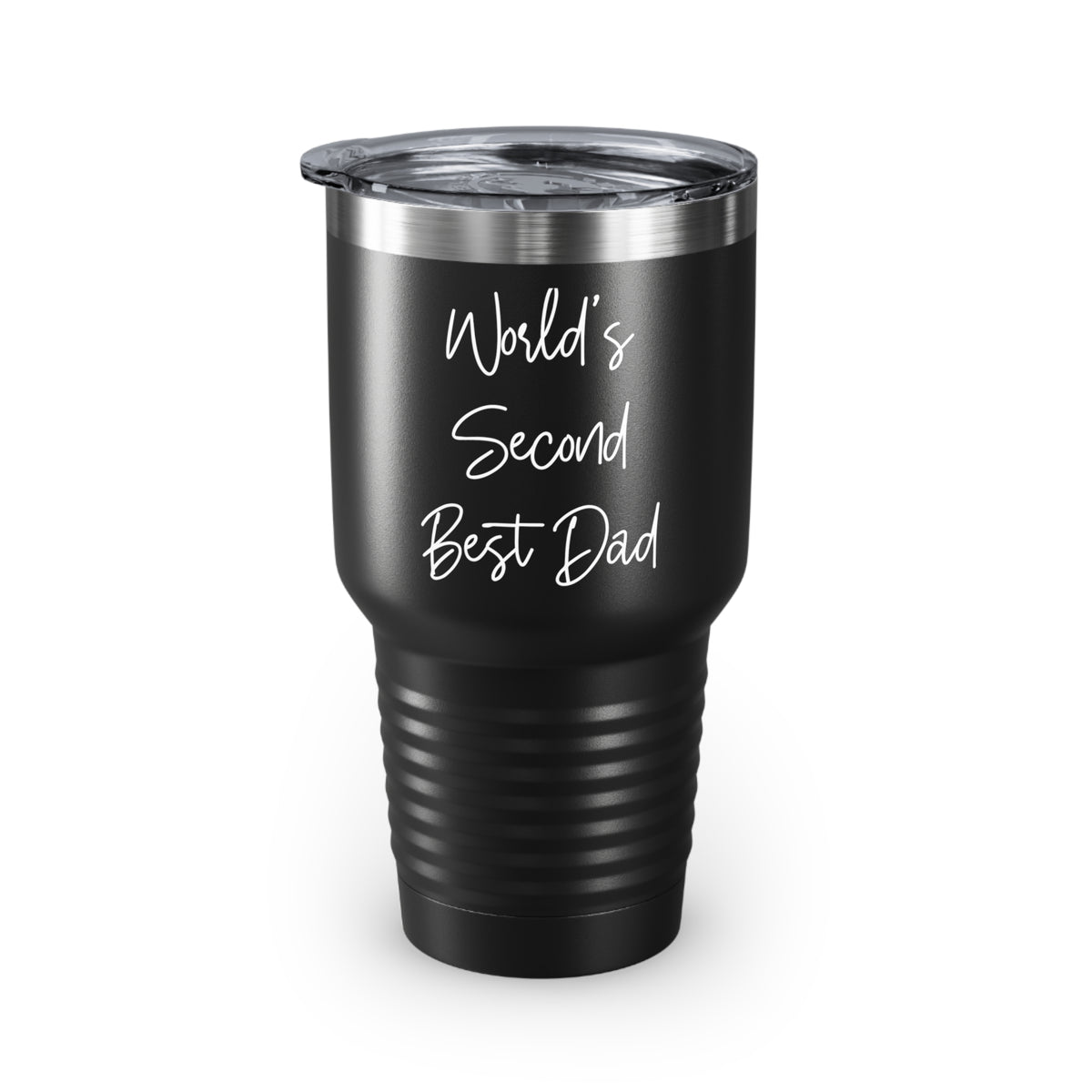 Unique Papa, World's Second Best Dad, Papa 30oz Tumbler From Son Daughter