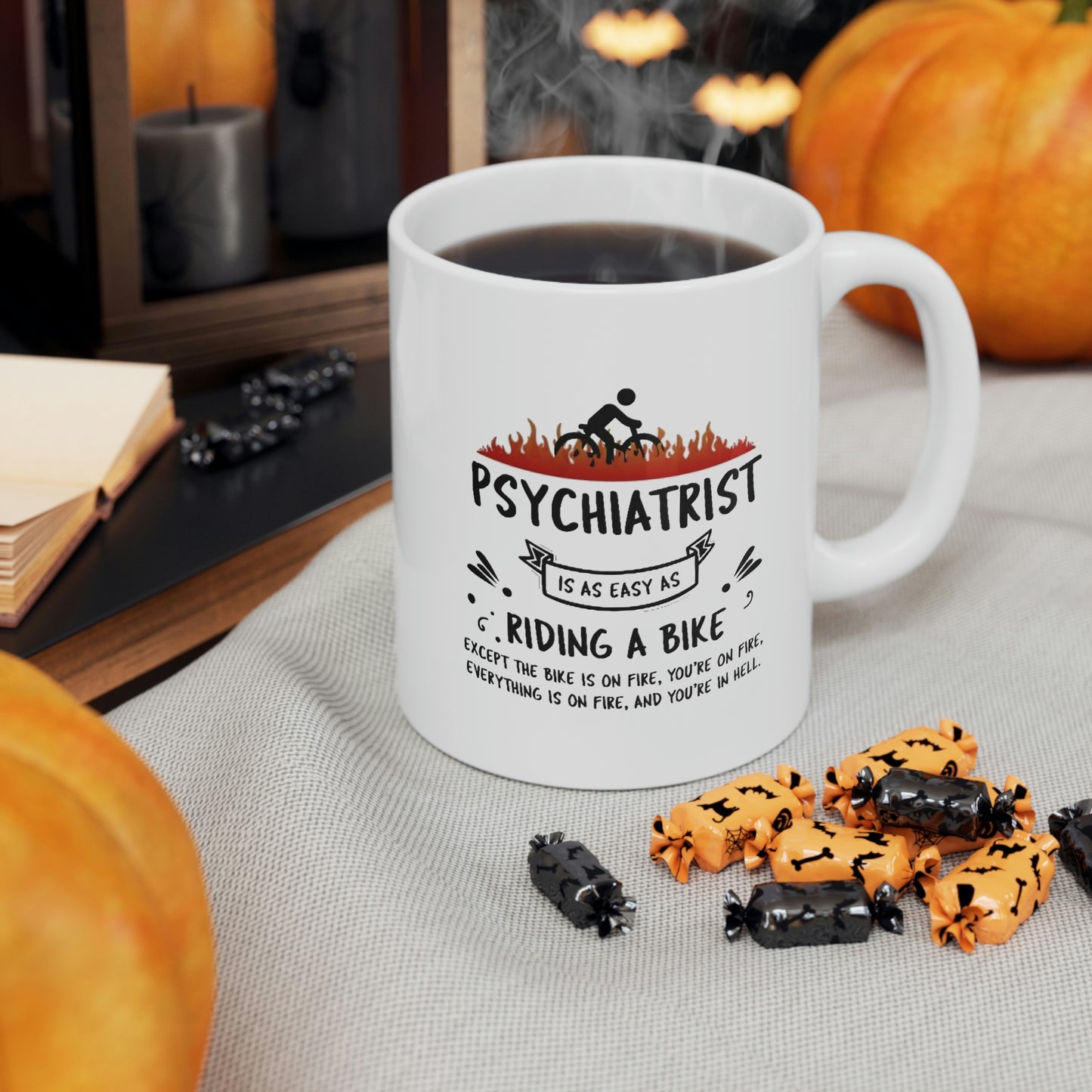 Best Psychiatrist Gifts - Funny Novelty Sarcasm 11 OZ Coffee Mug for Men and Women
