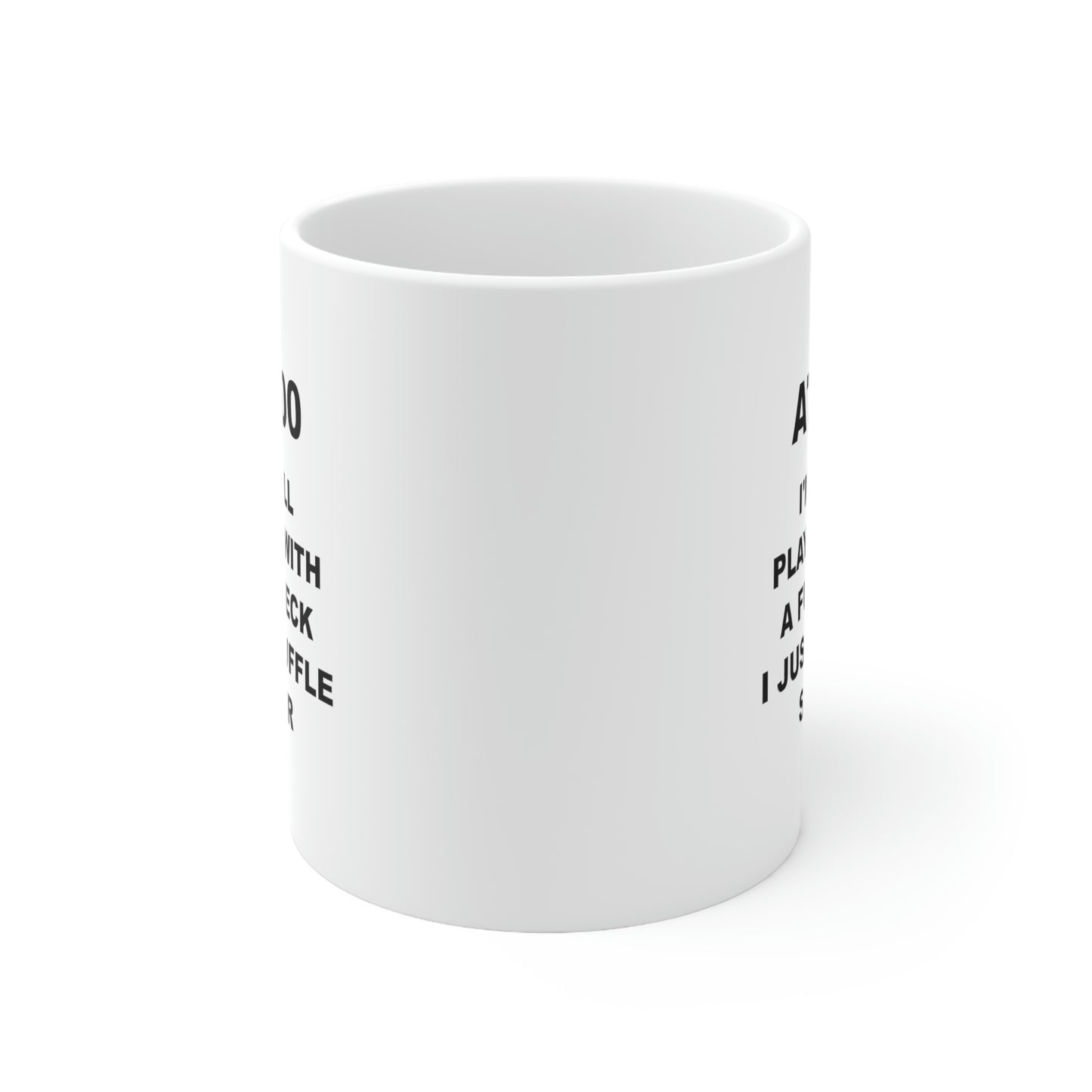 100th Birthday Coffee Mug - At 100 I'm Still Playing With A Full Deck | Milestone Birthday Gift