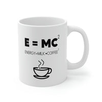 Load image into Gallery viewer, Funny Math Teacher Mug - E=Mc2 11oz White Coffee Mug, Tea Cup Best Gifts For Math Teacher
