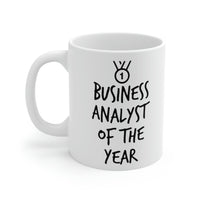 Load image into Gallery viewer, Business Analyst Gifts - Business Analyst Of The Year White Coffee Mug, Tea Cup
