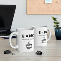 Load image into Gallery viewer, Funny Math Teacher Mug - E=Mc2 11oz White Coffee Mug, Tea Cup Best Gifts For Math Teacher

