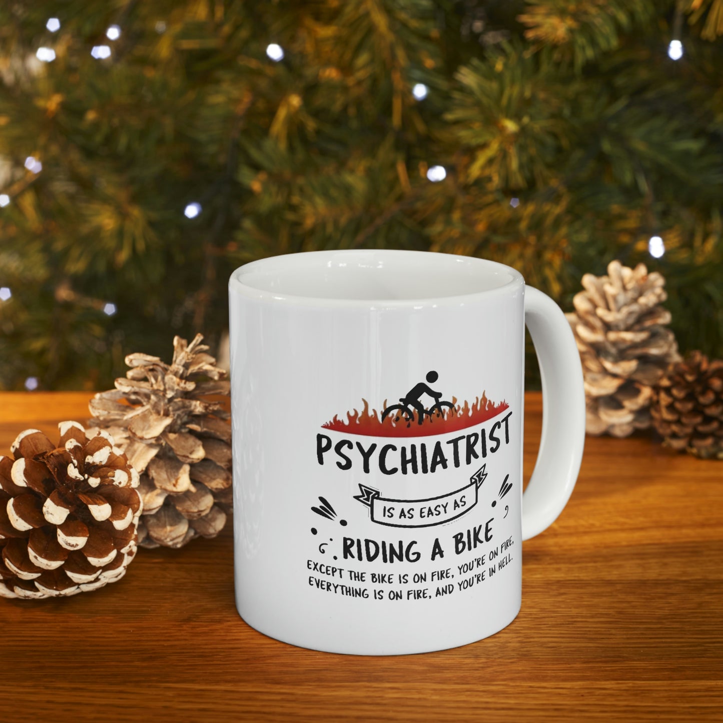 Best Psychiatrist Gifts - Funny Novelty Sarcasm 11 OZ Coffee Mug for Men and Women
