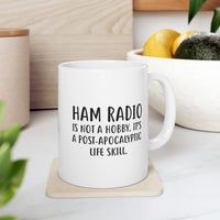 Load image into Gallery viewer, Ham Radio 11oz Coffee Mug - Not a Hobby - Unique Inspirational Sarcasm Funny Christmas Gifts For Men Women
