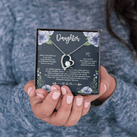 Load image into Gallery viewer, To My Daughter Gifts, When I First Held You In My Arms, Forever Love Heart Necklace For Women, Birthday Present Ideas From Mom Dad
