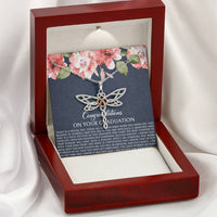 Load image into Gallery viewer, Graduation Gifts, Special Day, Dragonfly Necklace For Women, College Preschool High School Graduation Present
