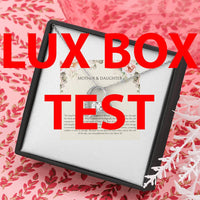 Load image into Gallery viewer, To My Daughter Gifts, Mother and Daughter Bond, Forever Love Heart Necklace For Women, Birthday Present Idea From Mom
