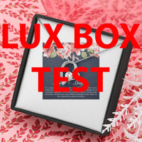 Load image into Gallery viewer, To My Daughter Gifts, Special Bond That Spans The Years, Forever Love Heart Necklace For Women, Birthday Present Idea From Mom
