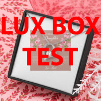 Load image into Gallery viewer, To My Daughter Gifts, If I Could Give You One Thing In Life, Forever Love Heart Necklace For Women, Birthday Present Idea From Dad
