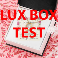 Load image into Gallery viewer, To My Daughter Gifts, You Are Braver Than You Believe, Forever Love Heart Necklace For Women, Birthday Present Idea From Dad
