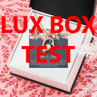 Load image into Gallery viewer, To My Daughter Gifts, Special Bond That Spans The Years, Forever Love Heart Necklace For Women, Birthday Present Idea From Mom
