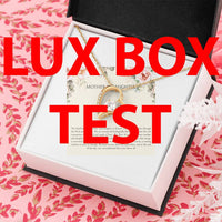 Load image into Gallery viewer, To My Daughter Gifts, Mother and Daughter Bond, Forever Love Heart Necklace For Women, Birthday Present Idea From Mom
