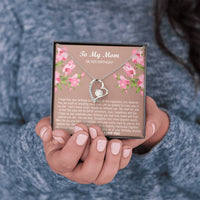 Load image into Gallery viewer, To My Mom Gifts, You Are Amazing, Forever Love Heart Necklace For Women, Birthday Present From Son Daughter
