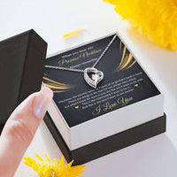Load image into Gallery viewer, To My Girlfriend, When You Wear This Promise Necklace, Forever Love Heart Necklace For Women, Anniversary Birthday Gifts From Boyfriend
