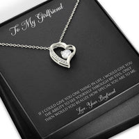 Load image into Gallery viewer, To My Girlfriend, You Are Special To Me, Forever Love Heart Necklace For Women, Anniversary Birthday Valentines Day Gifts From Boyfriend
