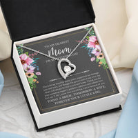 Load image into Gallery viewer, Mom of the Bride Gifts, You Held My Hand for Many Years, Forever Love Heart Necklace For Women, Wedding Day Thank You Ideas From Bride
