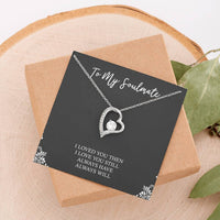 Load image into Gallery viewer, To My Soulmate, I Loved You Then, Forever Love Heart Necklace For Girlfriend, Anniversary Birthday Valentines Day Gifts From Boyfriend
