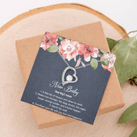 Load image into Gallery viewer, Gift for Expecting Mom, New Baby, Mom to Be Forever Love Heart Necklace For Women, Pregnancy Gift For New Mother
