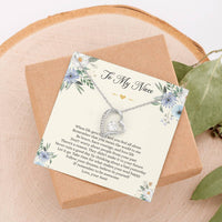 Load image into Gallery viewer, To My Niece Gifts, When Life Gets Hard And You Feel All Alone, Forever Love Heart Necklace For Women, Niece Birthday Present From Aunt
