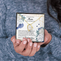 Load image into Gallery viewer, To My Mom Gifts, I&#39;m Still Your Little Girl, Forever Love Heart Necklace For Women, Wedding Day Thank You Ideas From Daughter
