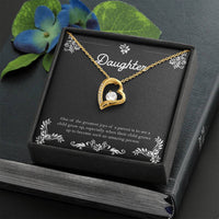 Load image into Gallery viewer, To My Daughter Gifts, One Of The Greatest Joys of a Parent, Forever Love Heart Necklace For Women, Birthday Present Ideas From Mom Dad
