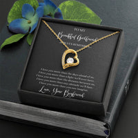 Load image into Gallery viewer, To My Girlfriend, I Love You, Forever Love Heart Necklace For Women, Anniversary Birthday Valentines Day Gifts From Boyfriend
