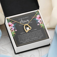 Load image into Gallery viewer, Mom of the Bride Gifts, You Held My Hand for Many Years, Forever Love Heart Necklace For Women, Wedding Day Thank You Ideas From Bride
