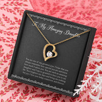 Load image into Gallery viewer, To My Daughter Gifts, You Are One Of My Greatest Joys, Forever Love Heart Necklace For Women, Birthday Present Ideas From Mom Dad

