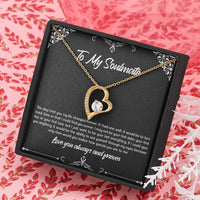 Load image into Gallery viewer, To My Soulmate, The Day I Met You, Forever Love Heart Necklace For Girlfriend, Anniversary Birthday Valentines Day Gifts From Boyfriend
