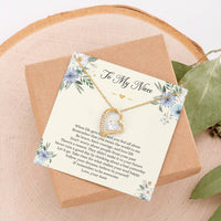 Load image into Gallery viewer, To My Niece Gifts, When Life Gets Hard And You Feel All Alone, Forever Love Heart Necklace For Women, Niece Birthday Present From Aunt
