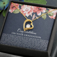 Load image into Gallery viewer, Graduation Gifts, Special Day, Forever Love Heart Necklace For Women, College Preschool High School Graduation Present
