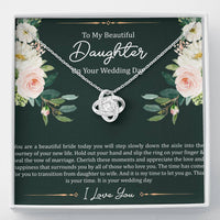 Load image into Gallery viewer, To My Bride Gifts, This Is Your Time, Love Knot Necklace For Women, Wedding Day Thank You Ideas From Mom
